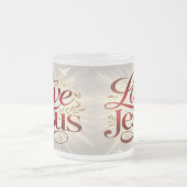 Liebe Jesus Mattglastasse (Mittel)