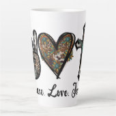Liebe Jesus Milchtasse (Vorderseite)