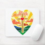 Liebe Jesus Mousepad (Mit Mouse)