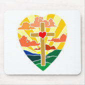 Liebe Jesus Mousepad (Vorne)