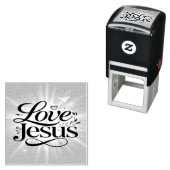 Liebe Jesus Permastempel (Beispiel)