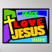 Liebe Jesus Poster (Vorne)