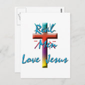 LIEBE JESUS POSTKARTE (Vorne/Hinten)