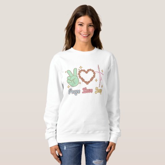 Liebe Jesus Sweatshirt (Vorne ganz)