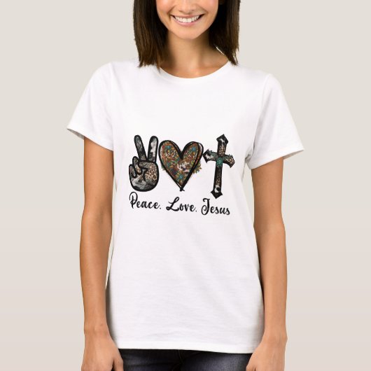 Liebe Jesus T-Shirt (Vorderseite)