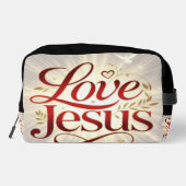 Liebe Jesus Waschbeutel (Rückseite)