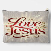 Liebe Jesus Zubehörtasche (Rückseite)