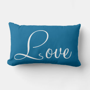 Liebe Je'taime Lumbar Throw Kissen