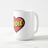 Liebe Jodie Kaffeetasse (VorderseiteRechts)