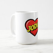 Liebe Jodie Kaffeetasse (Vorderseite Links)