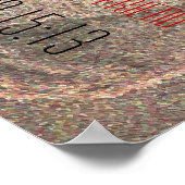 LIEBE John 15:13 Poster (Ecke)