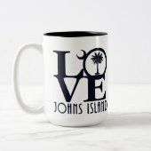 LIEBE Johns Island SC 15oz Zweifarbige Tasse (Links)