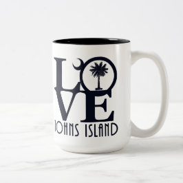 LIEBE Johns Island SC 15oz Zweifarbige Tasse