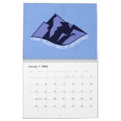 Liebe-Journaling-Aufrufe Zwei-Seiten-Kalender Kalender (Jan 2026)