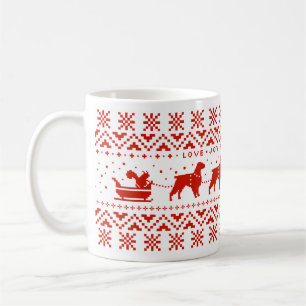 Liebe Joy Peace Brittanys Weihnachtslieder Weihnac Kaffeetasse