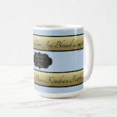 Liebe Joy Peace Happiness Gesegnete Geduldigkeit G Kaffeetasse (VorderseiteRechts)