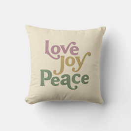 Liebe Joy Peace Kissen