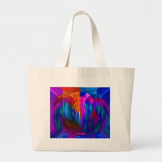 Liebe Jumbo Stoffbeutel (Vorne)