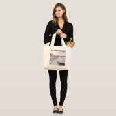Liebe_ Jumbo Stoffbeutel (Vorderseite (Model))