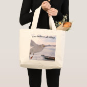Liebe_ Jumbo Stoffbeutel (Vorderseite (Produkt))