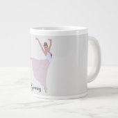 Liebe Jumbo-Tasse (Vorderseite Rechts)