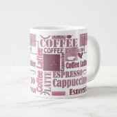 Liebe Jumbo-Tasse (Vorderseite Rechts)