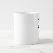 Liebe - Jumbo-Tasse (Vorderseite)
