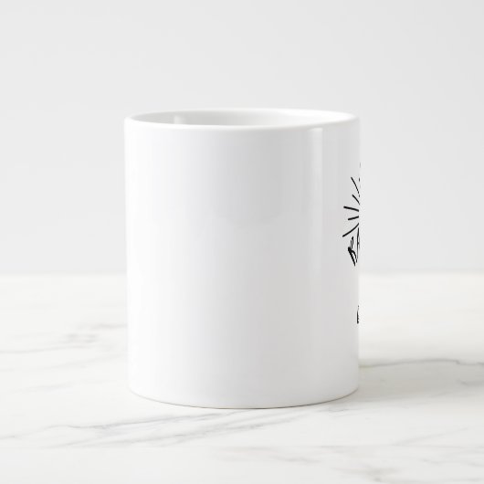 Liebe - Jumbo-Tasse (Vorderseite)