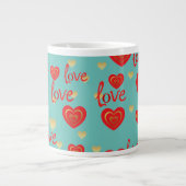 Liebe Jumbo-Tasse (Vorderseite)