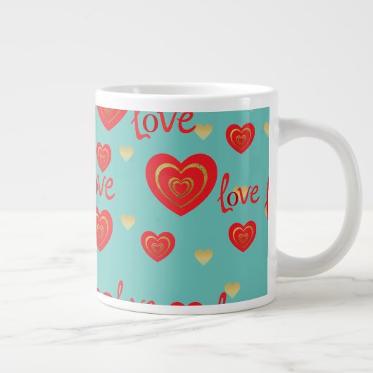 Liebe Jumbo-Tasse (Rechts)