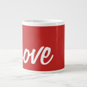 Liebe Jumbo-Tasse (Vorderseite)
