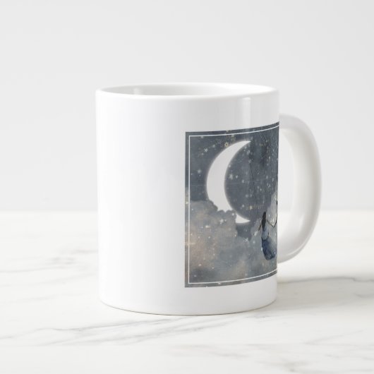 Liebe Jumbo-Tasse (Vorderseite Rechts)