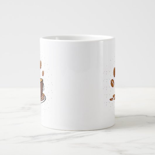 Liebe Jumbo-Tasse (Vorderseite)