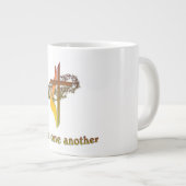 Liebe Jumbo-Tasse (Vorderseite Rechts)