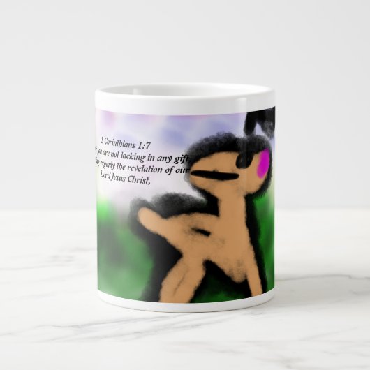 Liebe Jumbo-Tasse (Vorderseite)