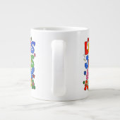 Liebe  Jumbo-Tasse (Rückseite)
