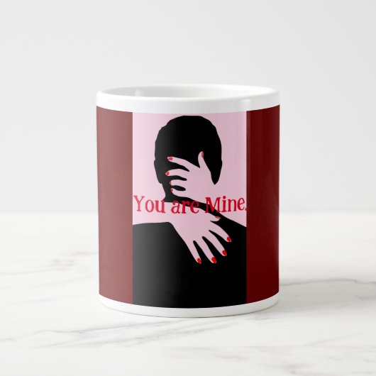 Liebe Jumbo Tasse (Vorderseite)