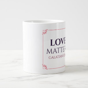 Liebe - Jumbo-Tasse