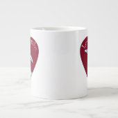Liebe Jumbo-Tasse (Vorderseite)