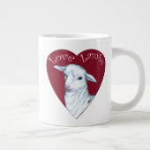Liebe Jumbo-Tasse (Rechts)
