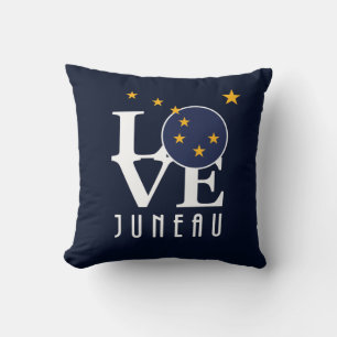 LIEBE Juneau Alaska Kissen