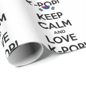 Liebe K-Pop! Geschenkpapier (Rolleneckpunkt)