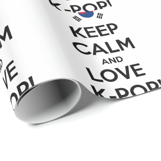 Liebe K-Pop! Geschenkpapier (Rolleneckpunkt)