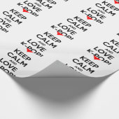 Liebe K-Pop! Geschenkpapier (Ecke)