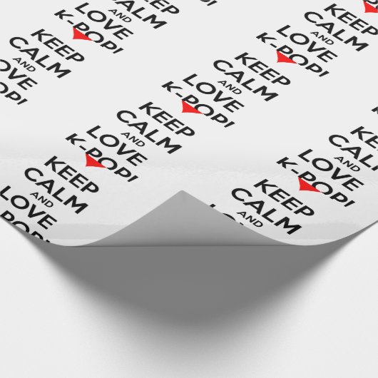 Liebe K-Pop! Geschenkpapier (Ecke)