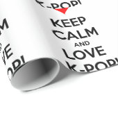 Liebe K-Pop! Geschenkpapier (Rolleneckpunkt)