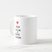 Liebe K-Pop! Kaffeetasse (Vorderseite Links)