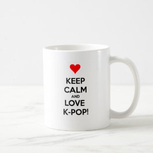 Liebe K-Pop! Kaffeetasse