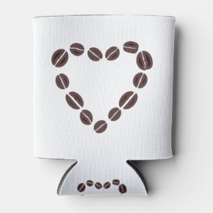 Liebe Kaffee Bean Herz Dosenkühler