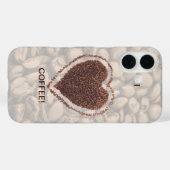 Liebe Kaffee Herz Kaffeebohnen iPhone 16 Case-Mate iPhone Hülle (Rückseite (Horizontal))
